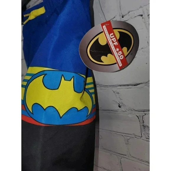 DC Comics Batman Swimming Trunks NWT 7 - Picture 3 of 5